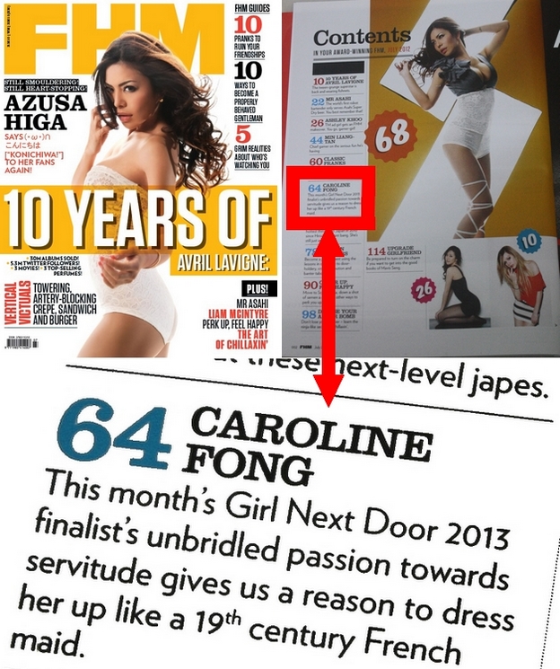 July 2012 - Caroline Fong - CarolineFong - CarolineShakira - Caroline Shakira